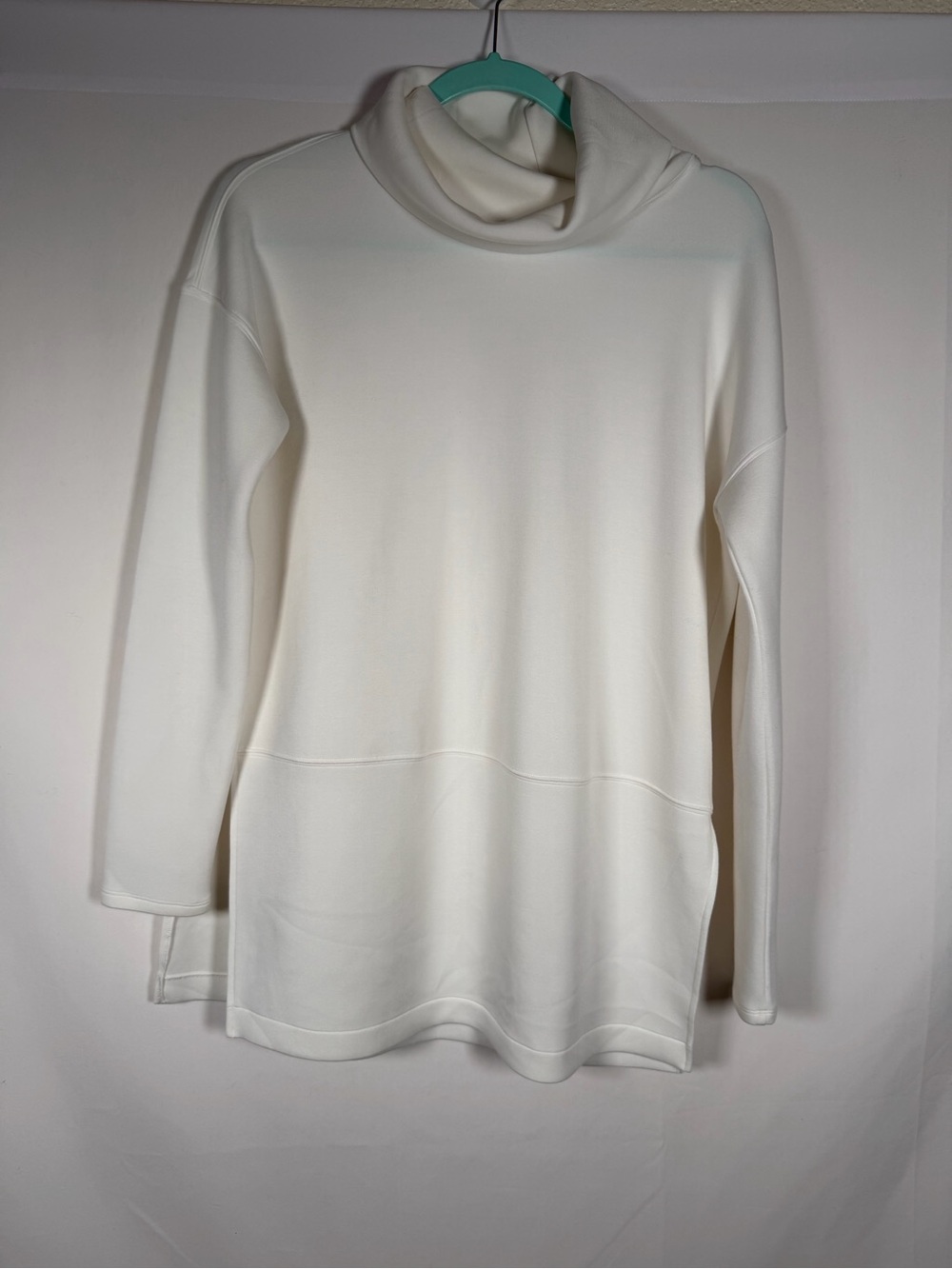 SPANX White Air Essentials Turtleneck Tunic - Quiet Luxury, Elevated Basic